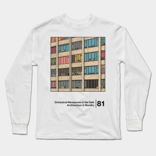 Architecture & Morailty - Original Illustration Artwork Long Sleeve T-Shirt